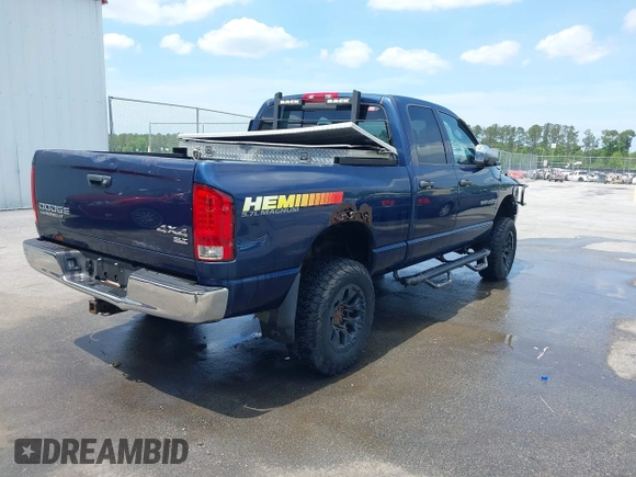 2004 Dodge Ram 2500 SLT with VIN 1D7KU28D24J177641, listed as a IAAI auction lot 42071244 with 248,147 mi miles. Bid and sale history available at carsss.com. Image 4.