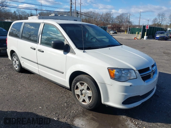 2011 Dodge Grand Caravan Cargo with VIN 2D4RN1AG7BR788880, listed as a IAAI auction lot 41573858 with 240,670 mi miles. Bid and sale history available at carsss.com. Image 1.