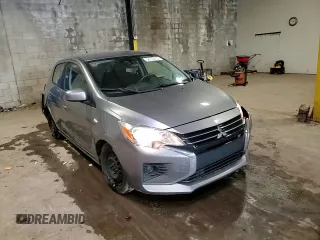 2022 Mitsubishi Mirage ES with VIN ML32AUHJXNH002912, listed as a Copart auction lot 58705215 with 55,828 mi miles and Salvage title. Bid and sale history available at DreamBid. Image 13.