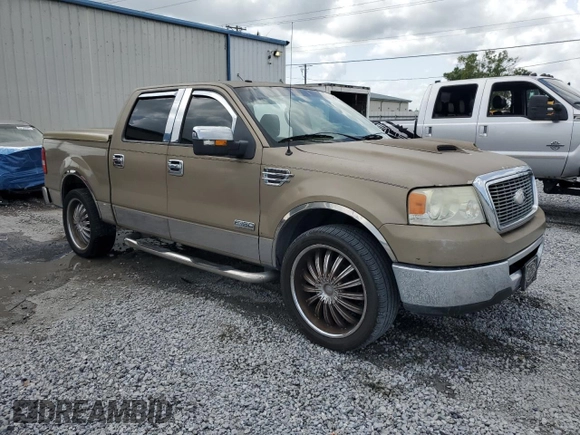 2007 Ford F-150 XLT with VIN 1FTPW12V77FA65348, listed as a Copart auction lot 59727355 with 146,566 mi miles and Salvage title. Bid and sale history available at DreamBid. Image 4.