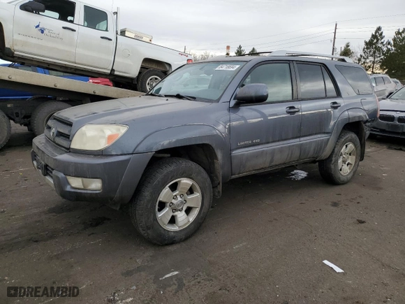 2004 Toyota 4Runner Limited with VIN JTEBU17R540053883, listed as a Copart auction lot 84718694 with 243,820 mi miles and Salvage Title. Bid and sale history available at carsss.com. Image 1.