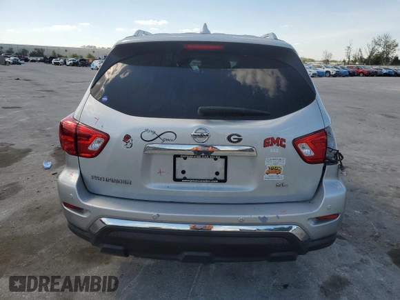 2020 Nissan Pathfinder SL with VIN 5N1DR2CN2LC602486, listed as a Copart auction lot 50921655 with 112,934 mi miles and Non Repairable. Bid and sale history available at carsss.com. Image 6.