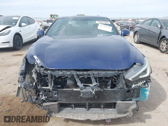 2020 Infiniti Q60 Luxe z VIN JN1EV7EK3LM340091, wystawiony jako IAAI lot #41759759 z przebiegiem 98 586 mil mil oraz . Historia ofert i sprzedaży dostępna na DreamBid. Obrazek 13.