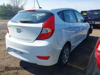 2017 Hyundai Accent SE with VIN KMHCT5AE7HU310724, listed as a IAAI auction lot 42093323 with 134,326 mi miles. Bid and sale history available at carsss.com. Image 4.