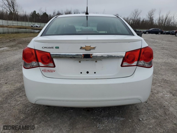 2011 Chevrolet Cruze ECO w/1XF with VIN 1G1PJ5S95B7290579, listed as a Copart auction lot 50474655 with 106,738 mi miles and Salvage Title. Bid and sale history available at carsss.com. Image 6.