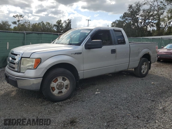 2010 Ford F-150 XL with VIN 1FTEX1C81AFB71833, listed as a Copart auction lot 80022734 with Not provided miles and Salvage title. Bid and sale history available at DreamBid. Image 1.