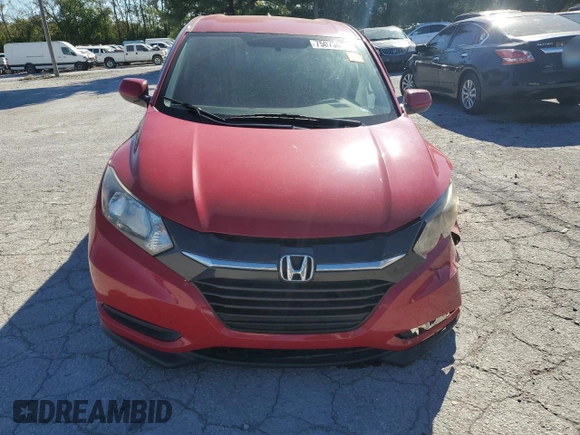 2017 Honda HR-V LX with VIN 3CZRU6H3XHM714279, listed as a Copart auction lot 75073684 with 0 mi miles and Salvage Title. Bid and sale history available at carsss.com. Image 5.
