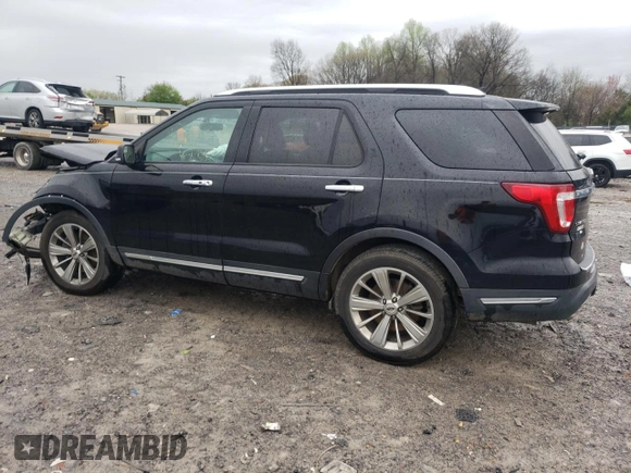 2018 Ford Explorer Limited z VIN 1FM5K7F84JGA36736, wystawiony jako Copart lot #51037805 z przebiegiem 146 853 mil mil oraz Szkoda całkowita • Salvage title. Historia ofert i sprzedaży dostępna na DreamBid. Obrazek 2.