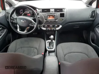 2015 Kia Rio EX with VIN KNADN4A34F6448442, listed as a Copart auction lot 43217555 with 111,082 mi miles and Salvage Title. Bid and sale history available at carsss.com. Image 8.