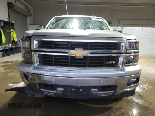 2014 Chevrolet Silverado 1500 LTZ with VIN 3GCUKSEC2EG273762, listed as a Copart auction lot 84682874 with 109,647 mi miles and Salvage Title. Bid and sale history available at DreamBid. Image 5.