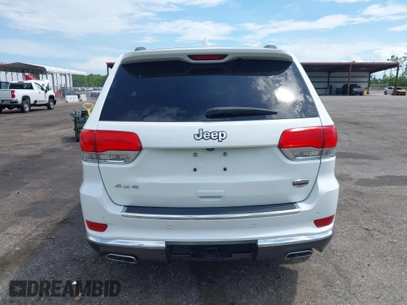 2014 Jeep Grand Cherokee Summit with VIN 1C4RJFJT6EC281114, listed as a IAAI auction lot 42497582 with 128,181 mi miles and . Bid and sale history available at DreamBid. Image 16.