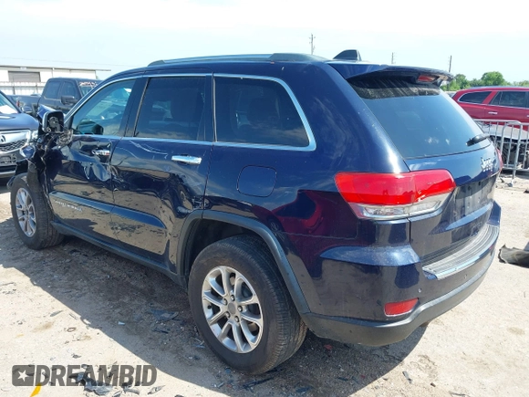 2014 Jeep Grand Cherokee Limited with VIN 1C4RJEBG9EC201512, listed as a IAAI auction lot 42091266 with 129,897 mi miles and . Bid and sale history available at DreamBid. Image 3.