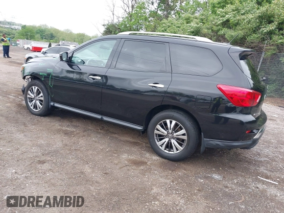 2018 Nissan Pathfinder SL with VIN 5N1DR2MM7JC675369, listed as a IAAI auction lot 42190663 with 60,006 mi miles and . Bid and sale history available at DreamBid. Image 3.