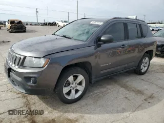 2016 Jeep Compass Sport with VIN 1C4NJDBB0GD685872, listed as a Copart auction lot 48962475 with 116,604 mi miles and Salvage Title. Bid and sale history available at carsss.com. Image 1.