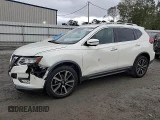 2019 Nissan Rogue SL with VIN 5N1AT2MV8KC724366, listed as a Copart auction lot 79284324 with 34,601 mi miles and Salvage Title. Bid and sale history available at carsss.com. Image 1.