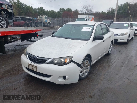 2008 Subaru Impreza Sedan (Natl) i w/Premium Pkg with VIN JF1GE61678H502027, listed as a IAAI auction lot 41976204 with 107,381 mi miles. Bid and sale history available at carsss.com. Image 2.