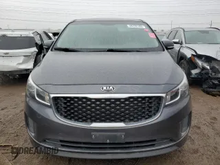 2016 Kia Sedona LX with VIN KNDMB5C1XG6119811, listed as a Copart auction lot 48228105 with 120,748 mi miles and Clean Title. Bid and sale history available at carsss.com. Image 5.