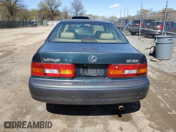 1997 Lexus ES 300 Luxury Sport Sdn with VIN JT8BF22G9V0050351, listed as a Copart auction lot 52082575 with 201,831 mi miles and Salvage Title. Bid and sale history available at carsss.com. Image 6.
