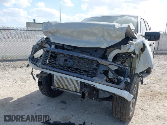 2024 Ford F-150 STX with VIN 1FTEW2KP0RKD54886, listed as a IAAI auction lot 41914547 with 8,148 mi miles and . Bid and sale history available at carsss.com. Image 6.