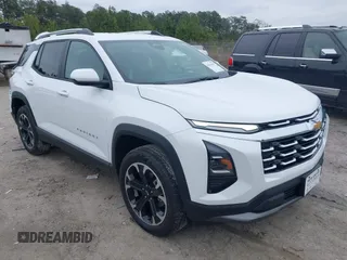 2025 Chevrolet Equinox FWD LT with VIN 3GNAXHEG2SL222766, listed as a IAAI auction lot 41614191 with 185 mi miles and . Bid and sale history available at DreamBid. Image 1.