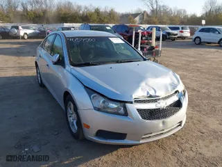 2011 Chevrolet Cruze LT w/1LT with VIN 1G1PF5S90B7224989, listed as a IAAI auction lot 41754560 with 155,010 mi miles. Bid and sale history available at carsss.com. Image 1.