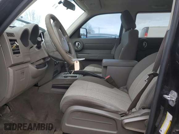 2008 Dodge Nitro SXT with VIN 1D8GU28K58W262594, listed as a Copart auction lot 51253455 with 117,175 mi miles and Salvage Title. Bid and sale history available at carsss.com. Image 7.