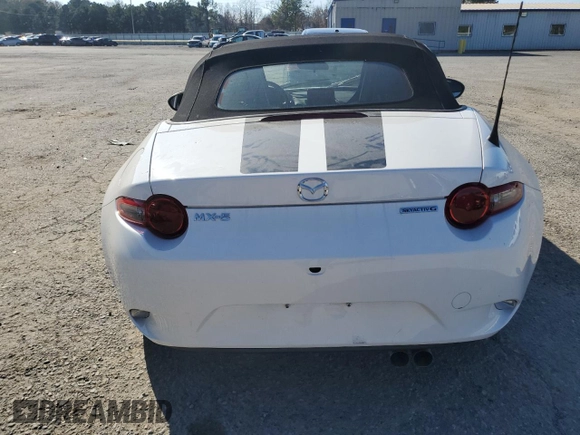 2021 Mazda MX-5 Miata Sport with VIN JM1NDAB79M0453940, listed as a Copart auction lot 85842094 with 29,159 mi miles and Salvage title. Bid and sale history available at DreamBid. Image 6.