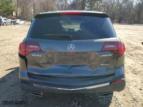2011 Acura MDX with VIN 2HNYD2H24BH547094, listed as a Copart auction lot 52405695 with 109,872 mi miles and Clean Title. Bid and sale history available at carsss.com. Image 6.