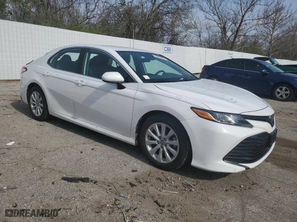 2020 Toyota Camry LE with VIN 4T1C11AK2LU961935, listed as a Copart auction lot 51015765 with 64,444 mi miles and Salvage Title. Bid and sale history available at carsss.com. Image 4.