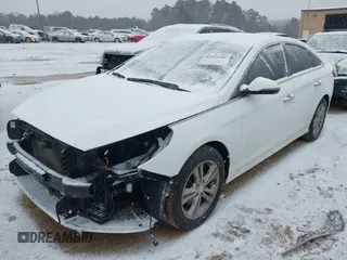 2018 Hyundai Sonata Sport with VIN 5NPE34AF9JH665989, listed as a IAAI auction lot 41621642 with 92,167 mi miles and . Bid and sale history available at carsss.com. Image 2.