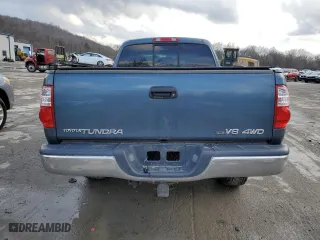 2005 Toyota Tundra SR5 with VIN 5TBBT44125S472398, listed as a Copart auction lot 46995405 with 91,658 mi miles and Salvage Title. Bid and sale history available at carsss.com. Image 6.
