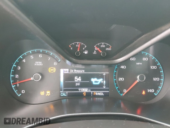 2018 Chevrolet Colorado 2WD LT with VIN 1GCGSCEA4J1102389, listed as a Copart auction lot 47622095 with 110,632 mi miles and Salvage Title. Bid and sale history available at DreamBid. Image 9.
