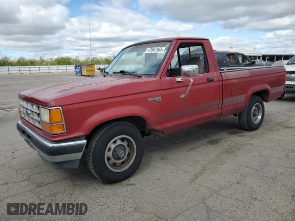 1991 Ford Ranger with VIN 1FTCR10U3MUE51367, listed as a Copart auction lot 47667965 with 385,128 mi miles and Clean Title. Bid and sale history available at carsss.com. Image 1.