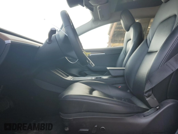 2022 Tesla Model 3 with VIN 5YJ3E1EA2NF190723, listed as a Copart auction lot 46470015 with 108,626 mi miles and Salvage Title. Bid and sale history available at DreamBid. Image 7.