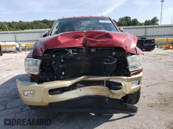 2012 Ram 2500 Laramie Longhorn with VIN 3C6UD5GL4CG225905, listed as a Copart auction lot 68752344 with 141,210 mi miles and Salvage Title. Bid and sale history available at carsss.com. Image 5.