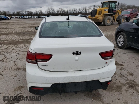 2019 Kia Rio S with VIN 3KPA24AB0KE214132, listed as a Copart auction lot 49580575 with 48,872 mi miles and Salvage Title. Bid and sale history available at DreamBid. Image 6.