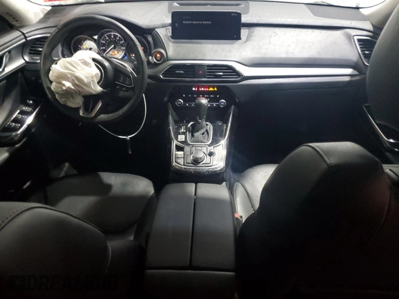 2023 Mazda CX-9 Touring Plus with VIN JM3TCBAY1P0643835, listed as a Copart auction lot 55846885 with 43,420 mi miles and Salvage title. Bid and sale history available at DreamBid. Image 8.