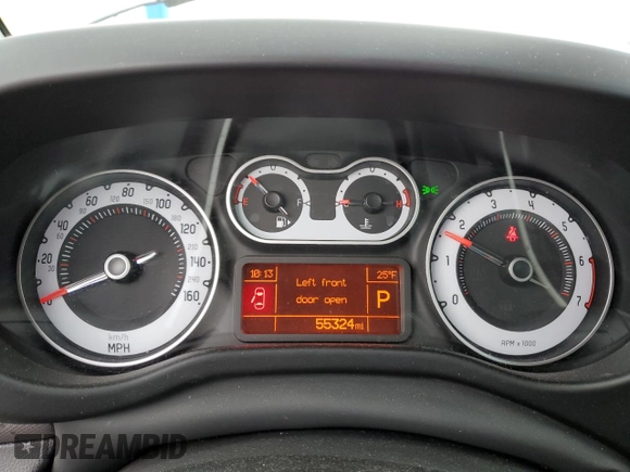 2017 FIAT 500L Pop with VIN ZFBCFAAH2HZ039138, listed as a Copart auction lot 86020804 with 55,324 mi miles and Salvage Title. Bid and sale history available at carsss.com. Image 9.