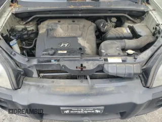 2007 Hyundai Tucson SE with VIN KM8JN72D87U667654, listed as a Copart auction lot 56014265 with 287,695 mi miles and Clean Title. Bid and sale history available at DreamBid. Image 12.