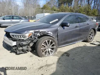 2018 Acura TLX Technology z VIN 19UUB2F56JA012371, wystawiony jako Copart lot #46731045 z przebiegiem 76 569 mil mil oraz Szkoda całkowita • Salvage title. Historia ofert i sprzedaży dostępna na DreamBid. Obrazek 1.