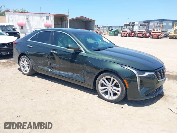 2020 Cadillac CT4 Luxury z VIN 1G6DA5RK4L0137109, wystawiony jako IAAI lot #42122135 z przebiegiem 35 007 mil mil oraz . Historia ofert i sprzedaży dostępna na DreamBid. Obrazek 1.