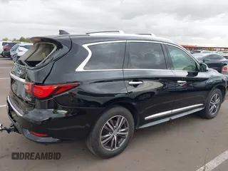 2018 Infiniti QX60 with VIN 5N1DL0MN2JC515852, listed as a IAAI auction lot 42174867 with 72,204 mi miles and . Bid and sale history available at DreamBid. Image 4.