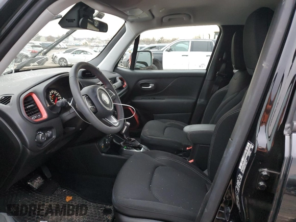 2023 Jeep Renegade Upland with VIN ZACNJDB10PPP37118, listed as a Copart auction lot 83315174 with 6,541 mi miles and Salvage title. Bid and sale history available at DreamBid. Image 7.