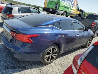 2017 Nissan Maxima SV with VIN 1N4AA6APXHC453803, listed as a Copart auction lot 52447455 with 132,270 mi miles and Salvage title. Bid and sale history available at DreamBid. Image 3.