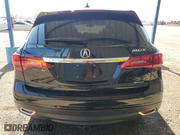 2014 Acura MDX Technology with VIN 5FRYD4H42EB039282, listed as a Copart auction lot 61421335 with 159,692 mi miles and Clean title. Bid and sale history available at DreamBid. Image 6.