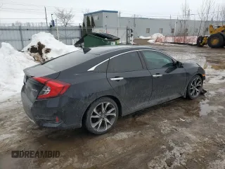 2020 Honda Civic Sedan Touring with VIN 2HGFC1F97LH106055, listed as a Copart auction lot 46588735 with 94,374 mi miles and Clean Title. Bid and sale history available at carsss.com. Image 3.
