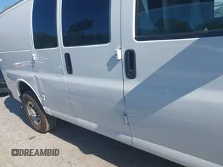 2019 Chevrolet Express Cargo Van with VIN 1GCWGAFP5K1296131, listed as a IAAI auction lot 42082742 with 217,740 mi miles. Bid and sale history available at carsss.com. Image 13.