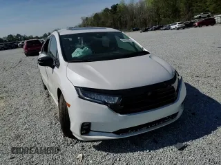 2024 Honda Odyssey Sport with VIN 5FNRL6H72RB067314, listed as a Copart auction lot 50687805 with 20,805 mi miles and Salvage Title. Bid and sale history available at DreamBid. Image 12.