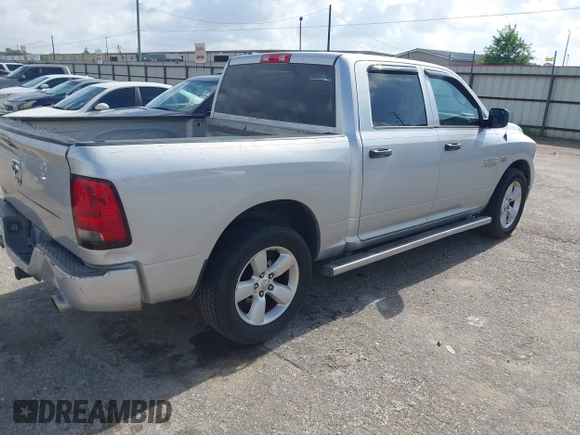 2014 Ram 1500 Express with VIN 1C6RR6KTXES134573, listed as a IAAI auction lot 42655298 with 232,104 mi miles and . Bid and sale history available at DreamBid. Image 4.