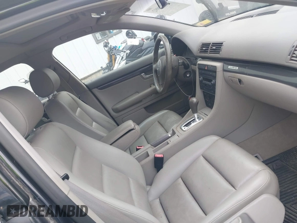 2003 Audi A4 1.8T with VIN WAULC68E93A137540, listed as a IAAI auction lot 42138092 with 194,935 mi miles. Bid and sale history available at carsss.com. Image 5.